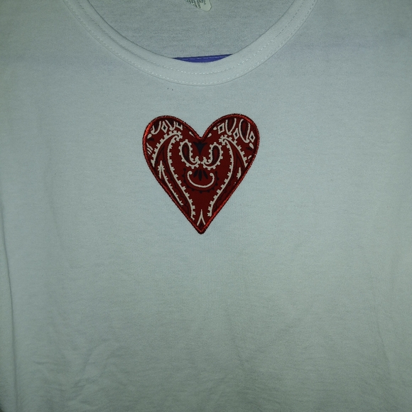 Chill Out Heart design tshirt size Large - Picture 2 of 13